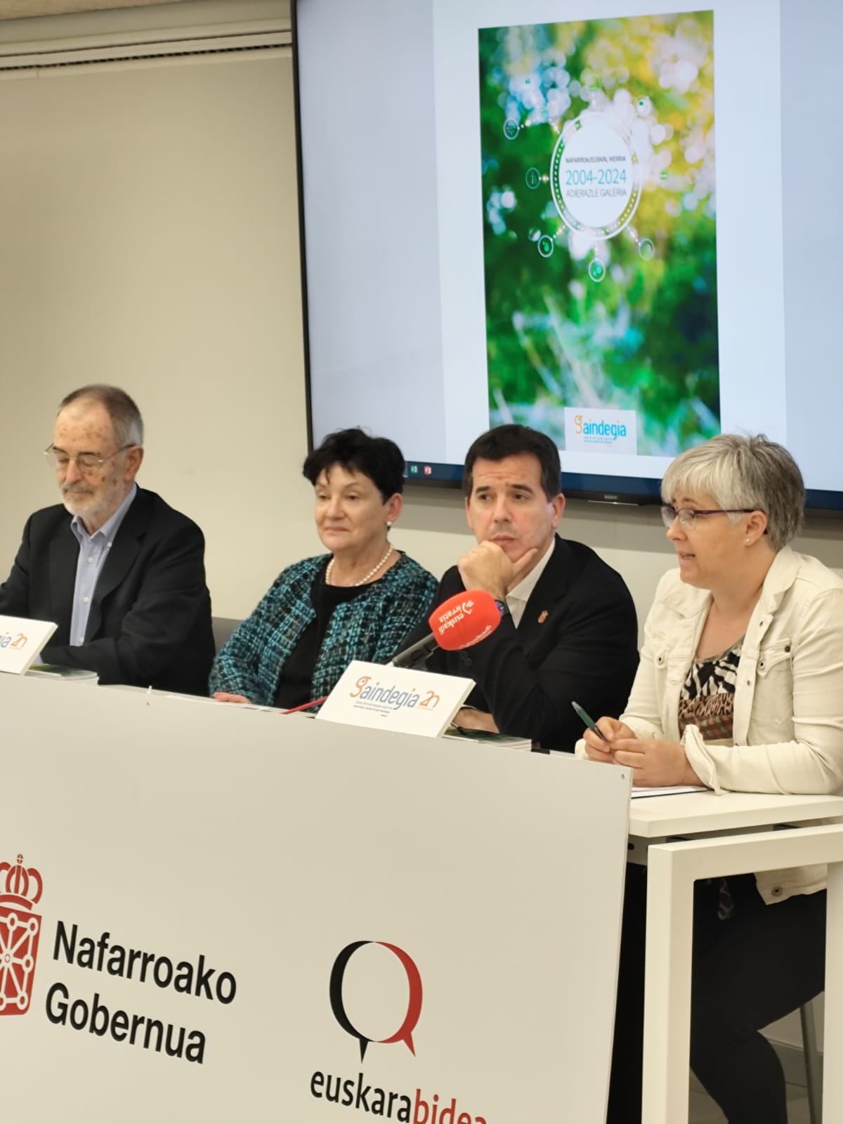 Nafarroako Adierazle Nagusia 2004-2024 Prentsa Oharra