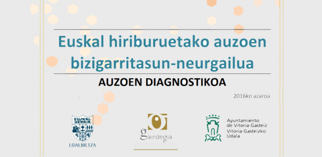 Euskal hiriburuetako auzoen iraunkortasuna