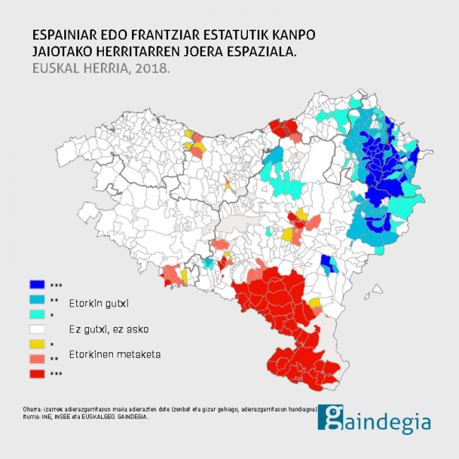 etorkinak immigrazioa euskal herria mapa